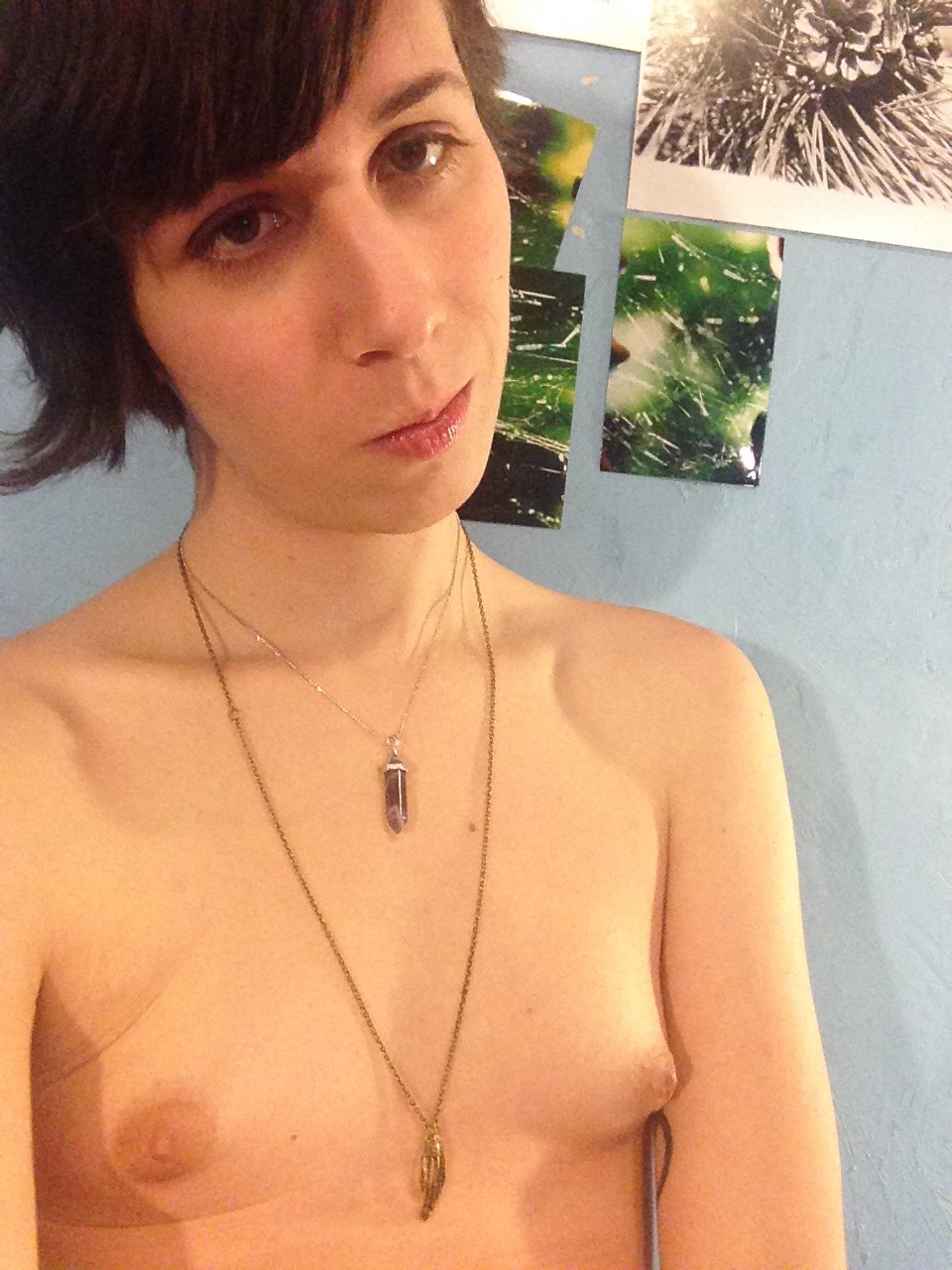 sophieladder:  jewelry ft. my tits :p 