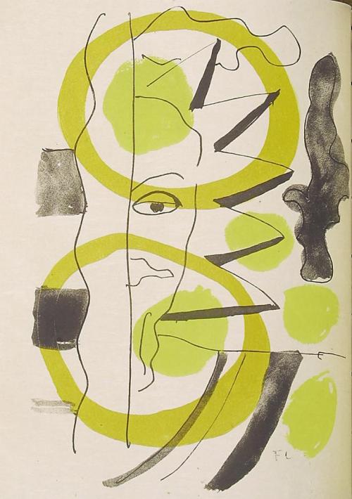 UntitledFernand Léger (French; 1881–1955)1952One of five (i.e., four) original color li