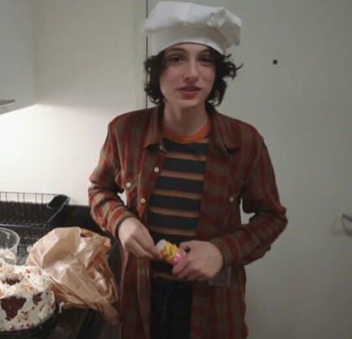 Jonathan: *recording on his camera* Mike, what are you doing?Mike: Cooking for my girlfriend- El. 