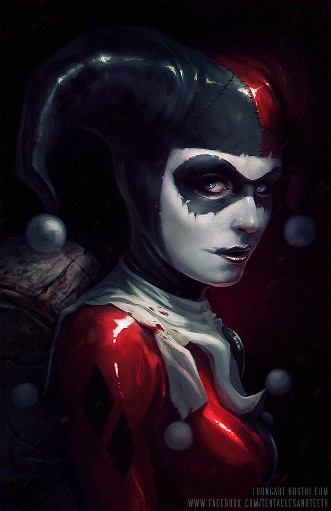 bear1na:  Harley Quinn and The Joker by Richard Luong *                  