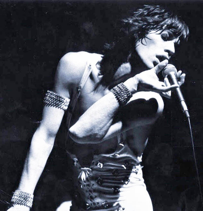 soundsof71: Mick Jagger, Manchester 1973, by Fin Costello