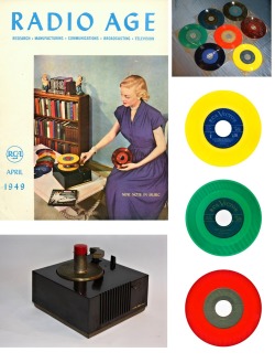 vinylespassion:  Radio Age, April 1949 -