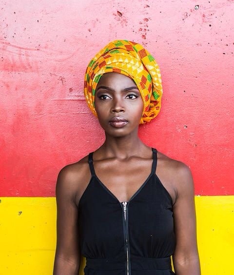 turbanista:An African City actress MaameYaa Boafo from Ghana