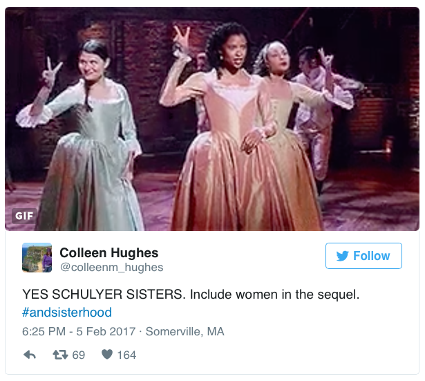 micdotcom:The ‘Hamilton’ Schuyler Sisters  add “sisterhood” to  &quot;America