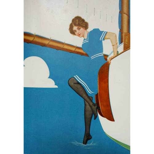 marie-sebastian:SOLD Original ‘Fadeaway Girl ’ by Coles Phillips for ’ A Young Man