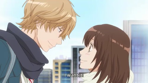 thenameslynith13:  The moment you realize your girlfriend’s a masochist.   Oh look I found a show I need to watch…*reverse image searches* …Ookami Shoujo to Kuro Ouji(Wolf Girl and Black Prince) XD I was already planning on watching this. 
