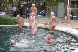 oldgrandadlover:  Can’t get any better then a day at a nudist club   My favorite place to visit