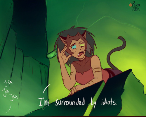 A funny and crazy idea xdShe-Ra and the lion king.