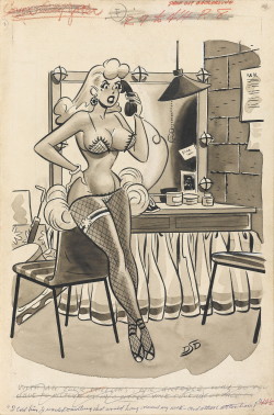 Pinupgirlsart:    Daniel S. (Dan) Decarlo (1919 – 2001) (Via Pin Up Girls Gallery)