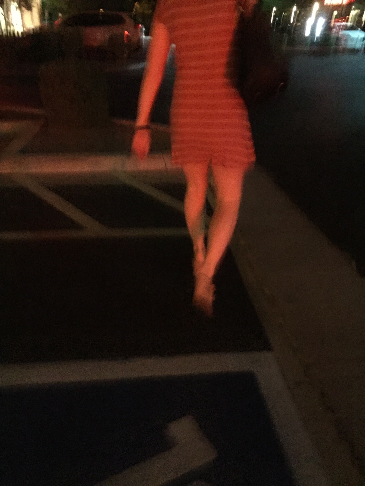 Some pictures from my husbandâ€™s phone.Â  Me leaving to meet my new friend.Â 