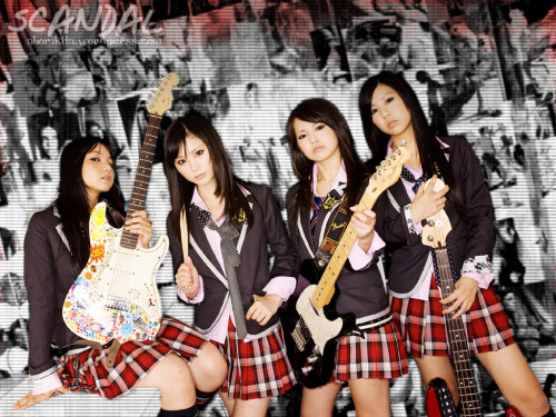 J-pop group SCANDAL