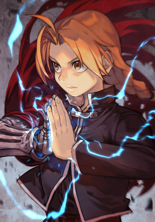 Fullmetal Alchemist: Brotherhood Character Artwork By Hungry Clicker 