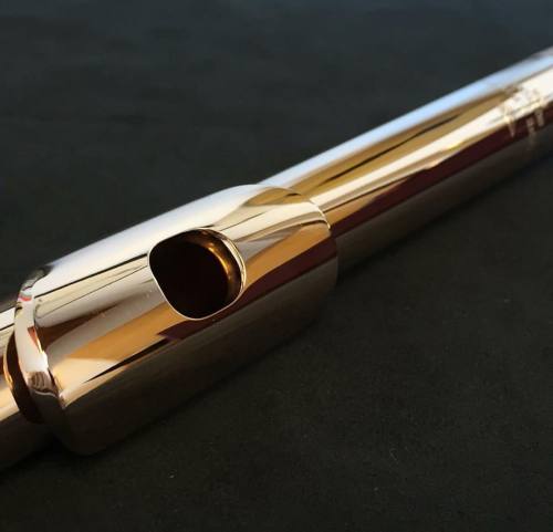 No filter needed for the new Lumina! ✨ #powellflutes #flutes #flutist #handmade #custom #headjoint #