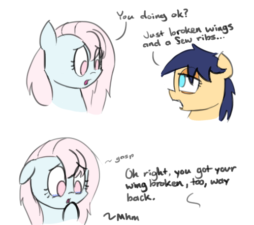 askrosemaryandguru:  ((Here, have some sisterly bonding stuff of a sort (they’ll be sisters eventually!).  Noobs belongs to http://ask-nooby.tumblr.com/.  Poor Noobs. ))   Aww <3