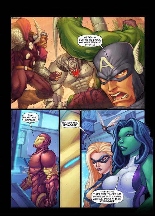 rule-34-porn:  Assvengers 1Get the Full Comic HEREFor More XXX Hentai and Rule 34 Comics, Go Here