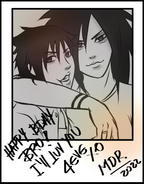 More from Izuna’s Bday. MDR is a jealous brother and him want a photo with his bro too. ♥***#U