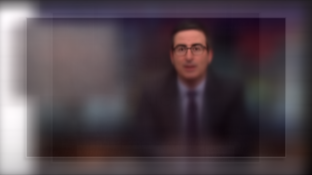 daggers-drawn: datarep: Average from a million frames of Last Week Tonight John Oliver