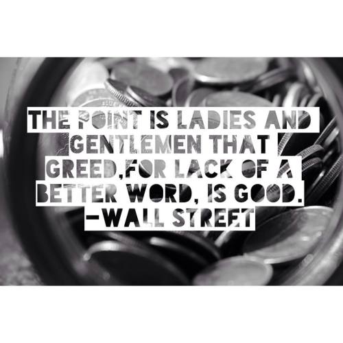 Check Us Out For More Movie Quotes! A Follow Is Appreciated! #moviequotes #wallstreet #1987 #michaeldouglas