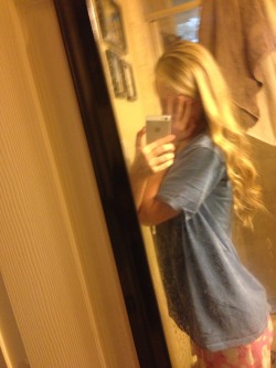 wondurs:  I curled my hair aw