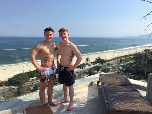 hotfamousmen:  Brinn Bevan and Nile Wilson