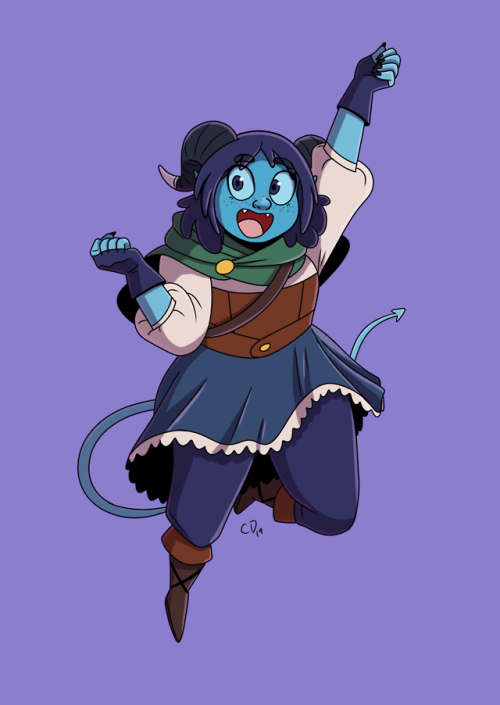 It’s been like a year since I did any Critical Role fanart, so I did some Mighty Nein designs 