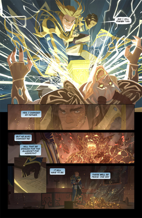 nesskain: Hey !My Warcraft comic is finally available ! It was my first work for Blizzard, It was do