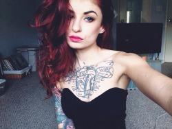 tristyntothesea:  Because I will always miss my red hair.