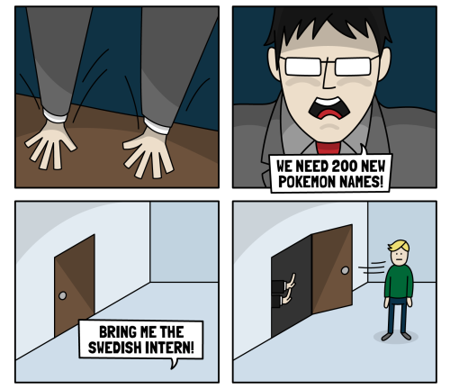 pickledcomics: An oldie but a goodie “POKEMON NAMES” Never Miss A Comic: Follow on 
