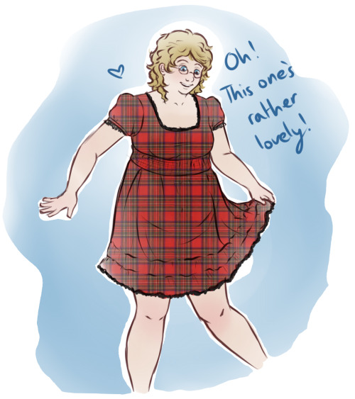 pasiphile: laura-long-socks: Second half of the chubby omens stuff - this time it’s the ladies