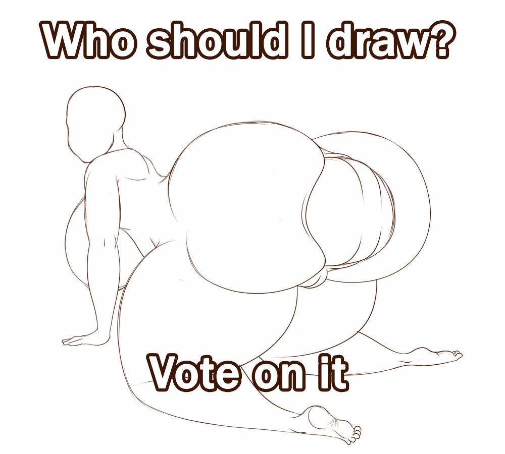 Who should I draw?I was gonna draw Devina, but I&rsquo;m not sureSo I&rsquo;ll