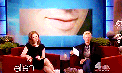 starfishlove:  “You’ve had a lot of very good-looking co-stars though. A lot. So we’re gonna put you to the test. I’m gonna show you just random body parts of your co-stars.” (x) 