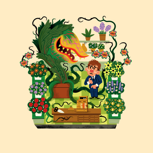 kolbisneat:Teeny Tiny Flower Shop!This was my final contribution to Planet Pulp’s