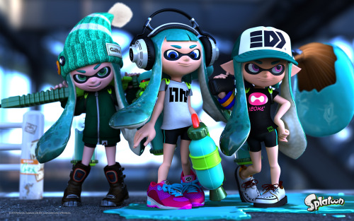 cestlaeevee:  Splatoon is exactly my aesthetic