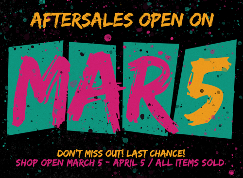 Hear that uproar? Supernovas: Best of the Worst Aftersales are opening March 5th at 12pm Central!&nb