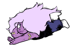 dovetin:  messing with a different style, heres amethyst!  