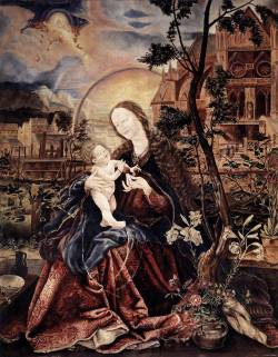 artmastered:  Matthias Grünewald, Stupparch Madonna, 1517-19 