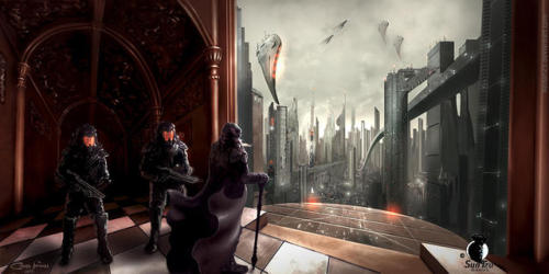 digitalessence:“Burning Suns” board game illustrations byCaner Inciucu aka Redan23.