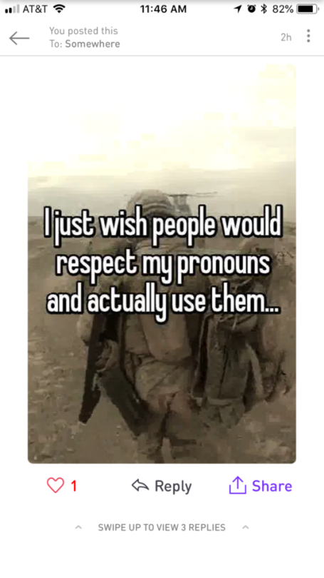 I feel as though maybe there are some people who still don’t get it…