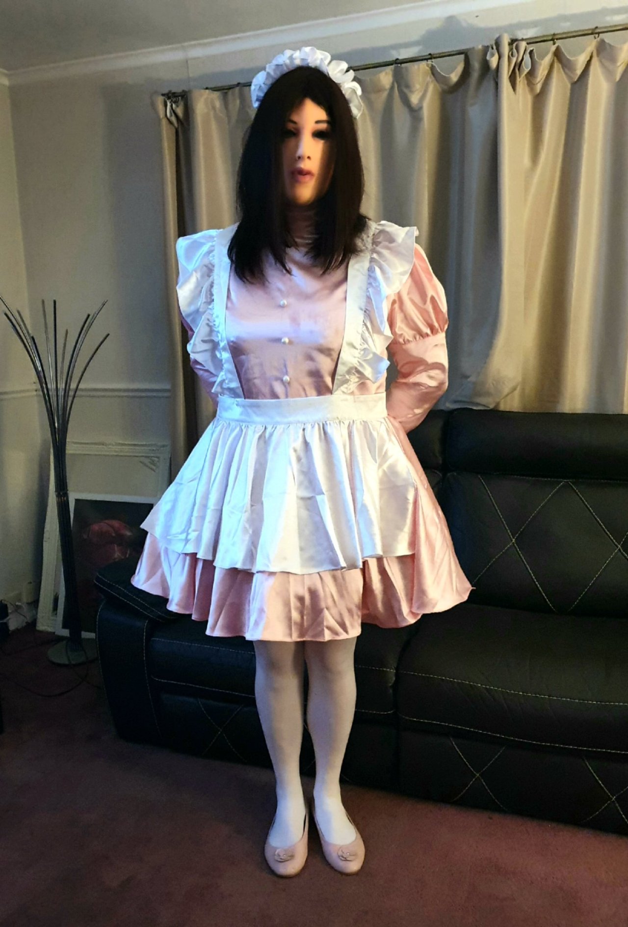 Sissy lotties new dress, ready for service. – @maidlottie on Tumblr