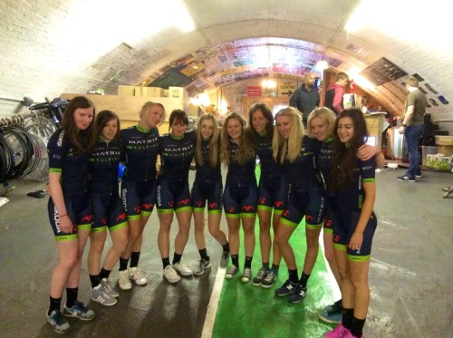 rollapaluza: Here comes the girls Vulpine Matrix Cycling Team