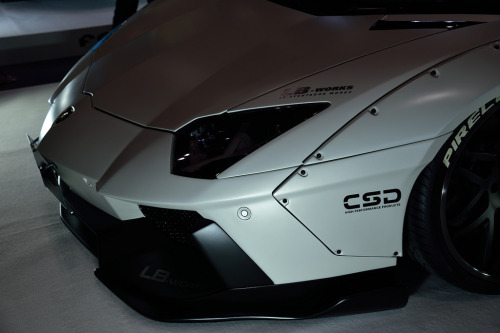 rhubarbes:LB Works’ Aventador by knzk.More cars here.