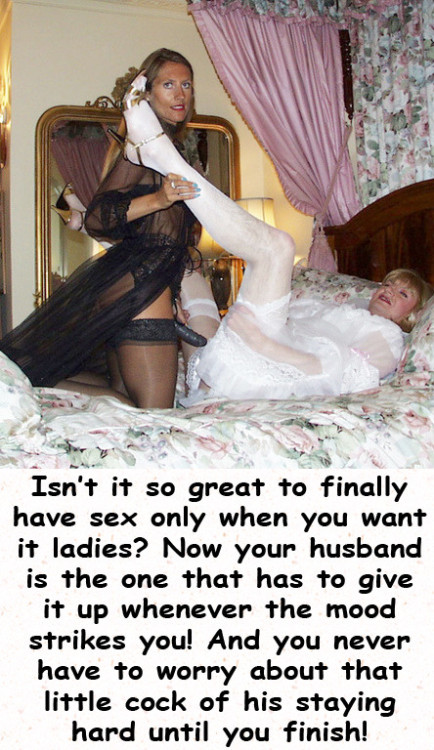 sissyprincessjennifer:  Why you should sissify your husband