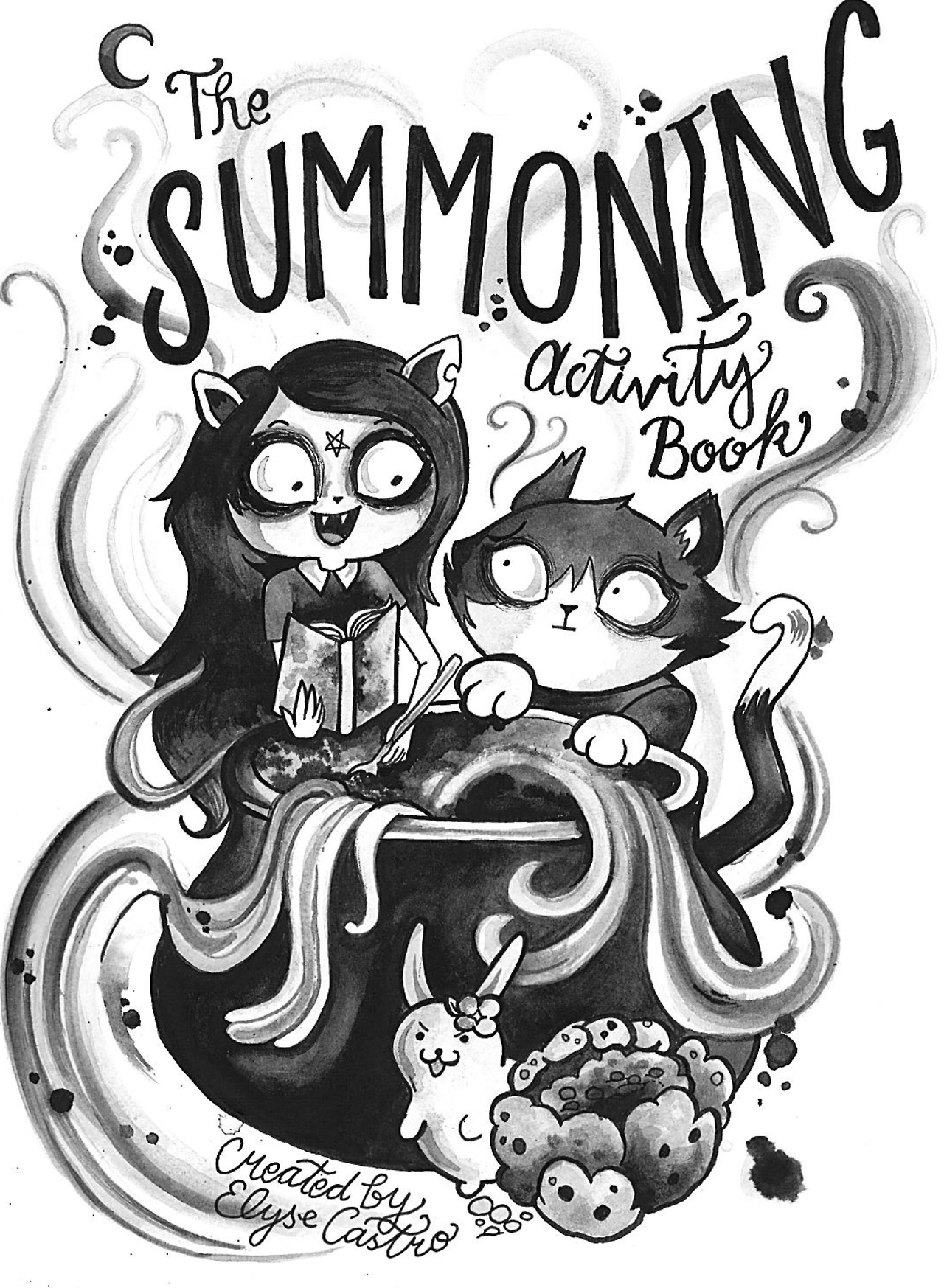 Cartoon Hangover — Elyse Castro made this wonderful “The Summoning”...