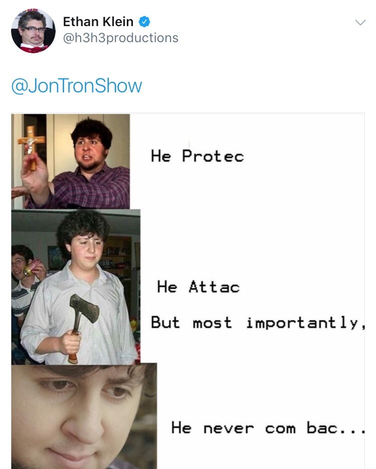 flimflamflummox: lloxie:  jontronjafari: Com bac Jon. I fucking miss JonTron, dammit.