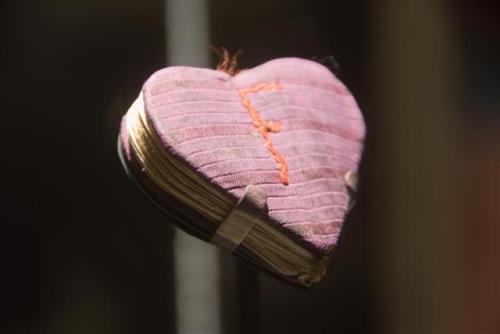 afronerdism:simonschusterca:Do you know what this is? This is The Heart from Auschwitz.An act of def