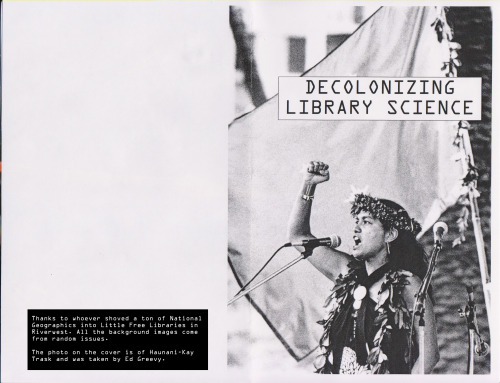 uwmarchives: uwmspeccoll: Staff Pick of the Week: Decolonizing Library Science A few months ago we p