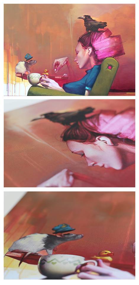 littlelimpstiff14u2:   Etam Cru  SAINER-NEVERLAND solo show 22nd November 2013Galerie