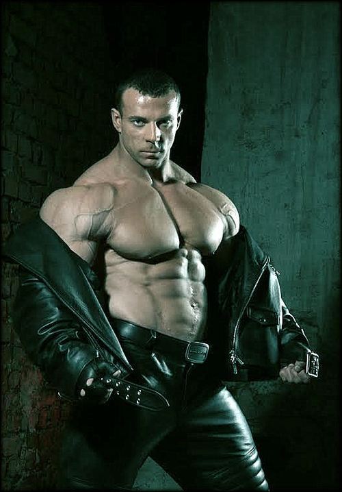 Black Leather Biker Jacket