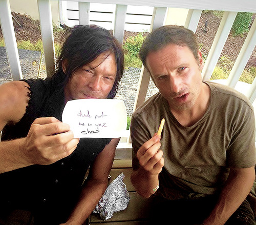 reedusnorman-deactivated2015070:rkmaxfield: This is it, the Season 5 Finale!  As Daryl says, “Dude, 