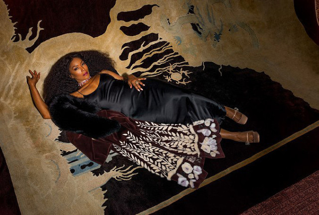 Angela Bassett for W Magazine